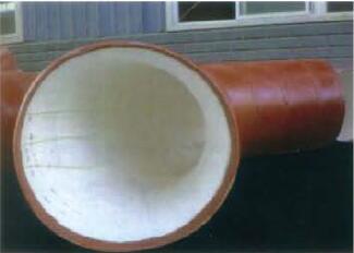 貼片耐磨陶瓷煤粉管道、彎頭